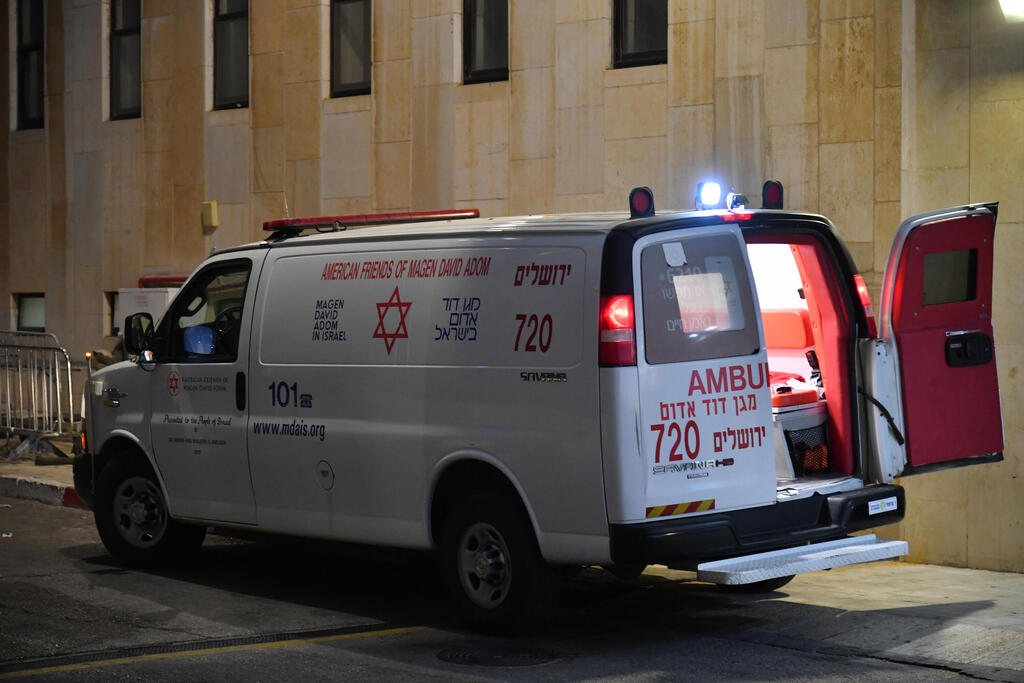 פינוי הילדים הפצועים לבית החולים הדסה הר הצופים, ירושלים