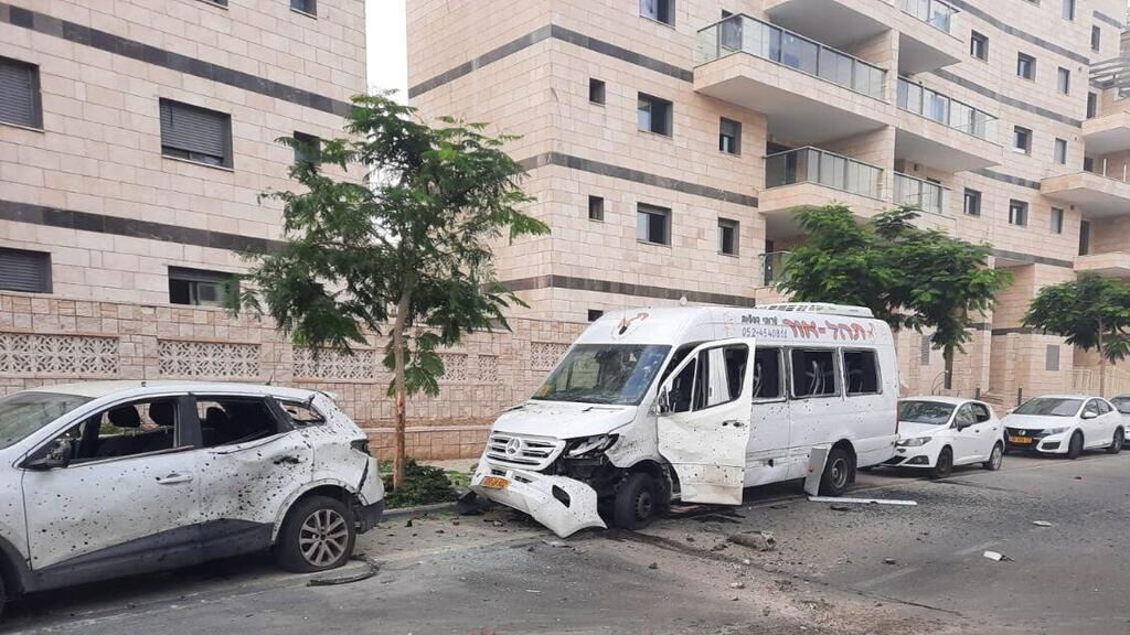 פגיעת הרקטה באשקלון