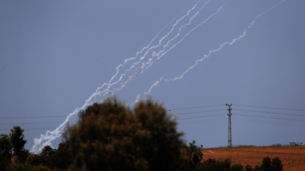 ירי רקטות מעזה