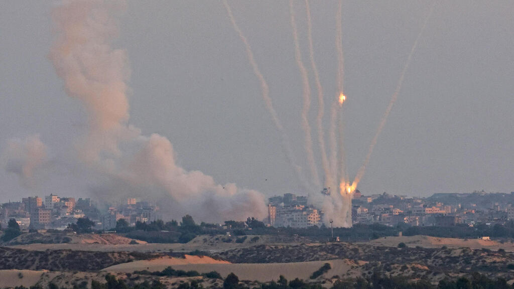 ירי רקטות מעזה