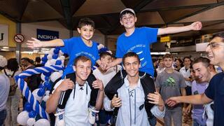 קבלת פנים חמה בנתב"ג