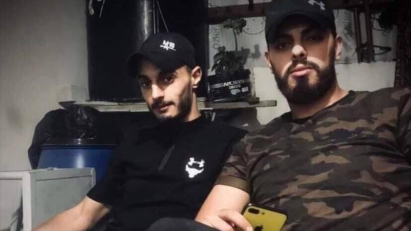 The two suspects who barricaded themselves inside the house ניהאד עוויס ונביל אל סוואלחי