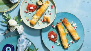 גלילי פילו במלית דגים ותרד