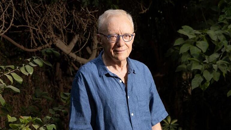 Israeli author David Grossman who said Israel is commiting genocide in Gaza (Photo: Alex Kolomoisky) דויד גרוסמן