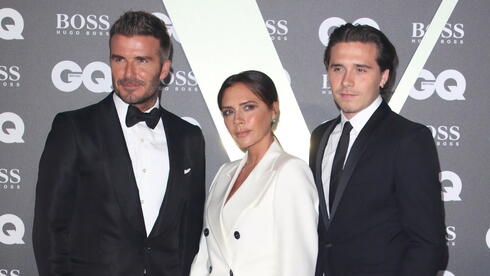 ויקטוריה בקהאם ברוקלין בקהאם דיוויד בקהאם