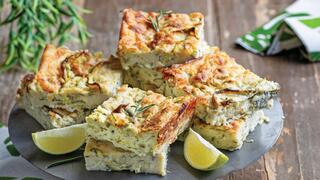 קוביות זוקיני וגבינה