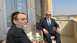 נתניהו בפגישתו עם גפני