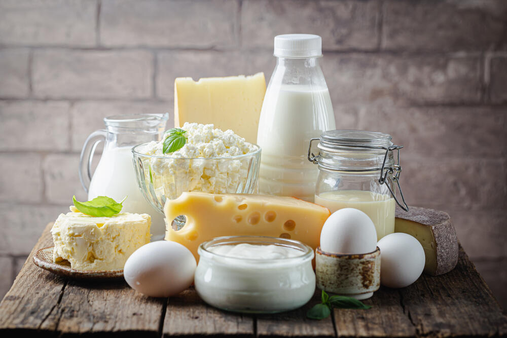 'Dairy products, fish and eggs, and also seaweed — these are the main sources of iodine' (Photo: shutterstock) מוצרי חלב גבינות ביצים