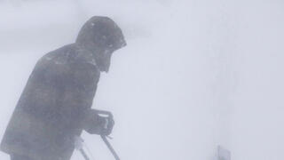 שלג כבד ב מערב מדינת ניו יורק סופה ארה"ב