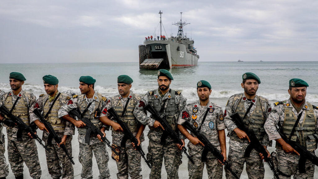 תרגיל צבאי של צבא איראן בעומאן