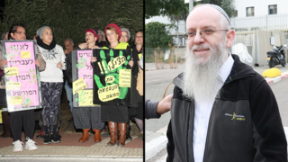 הרב עזרא שיינברג שהואשם בעברות מין בשחרור מכלא מעשיהו