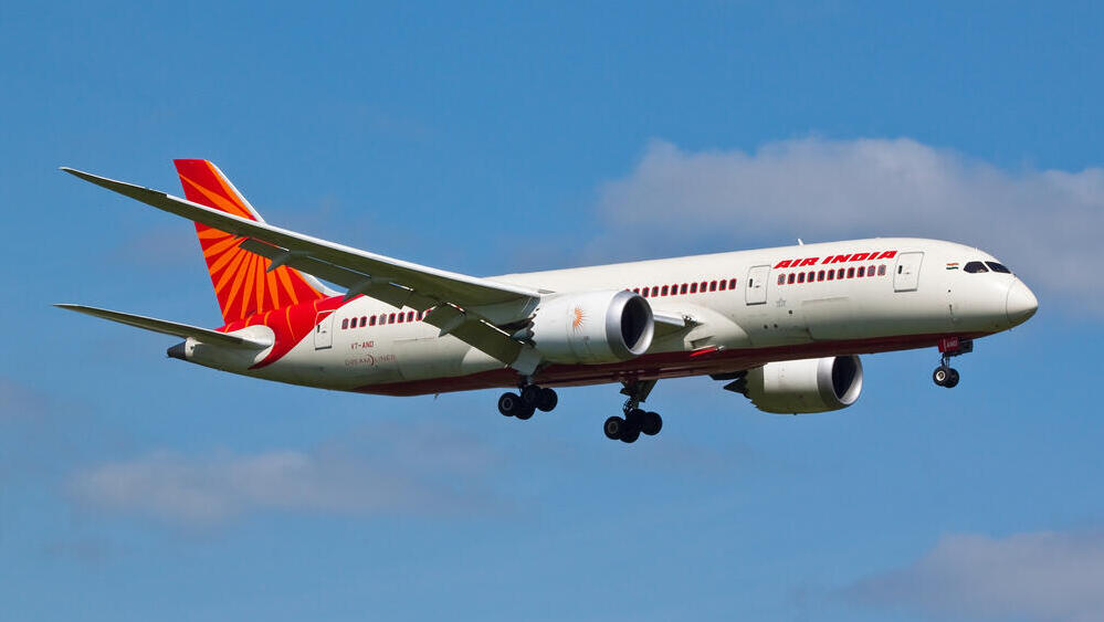 מטוס של חברת אייר אינדיה