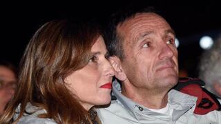 הרצלי הלוי ואשתו בתקופתו כמפקד פד"ם