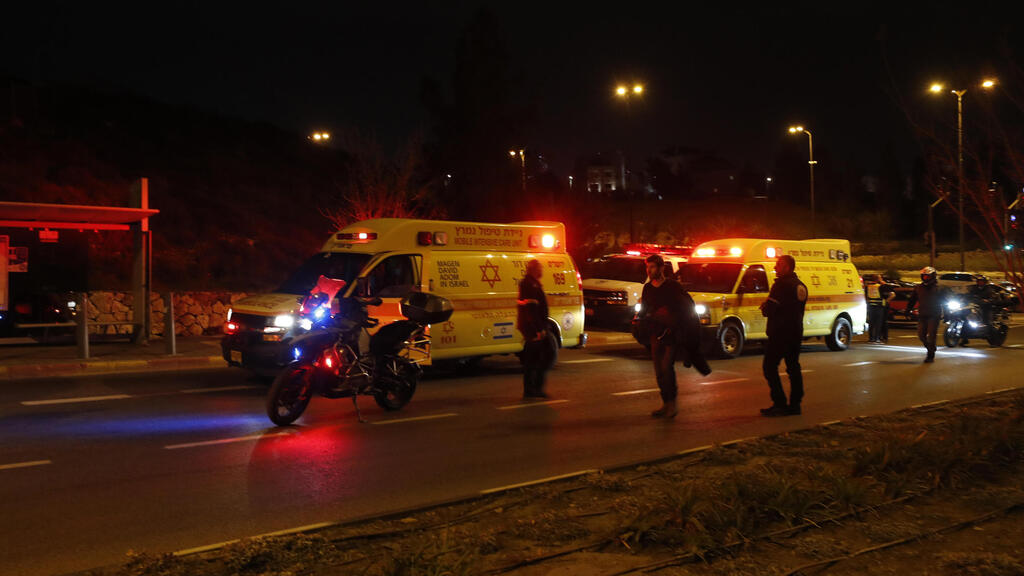 זירת הפיגוע