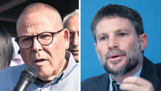שר האוצר בצלאל סמוטריץ' ויו"ר ההסתדרות ארנון בר דוד