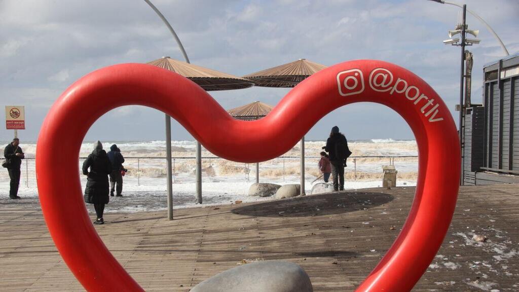 הצפות בנמל תל אביב