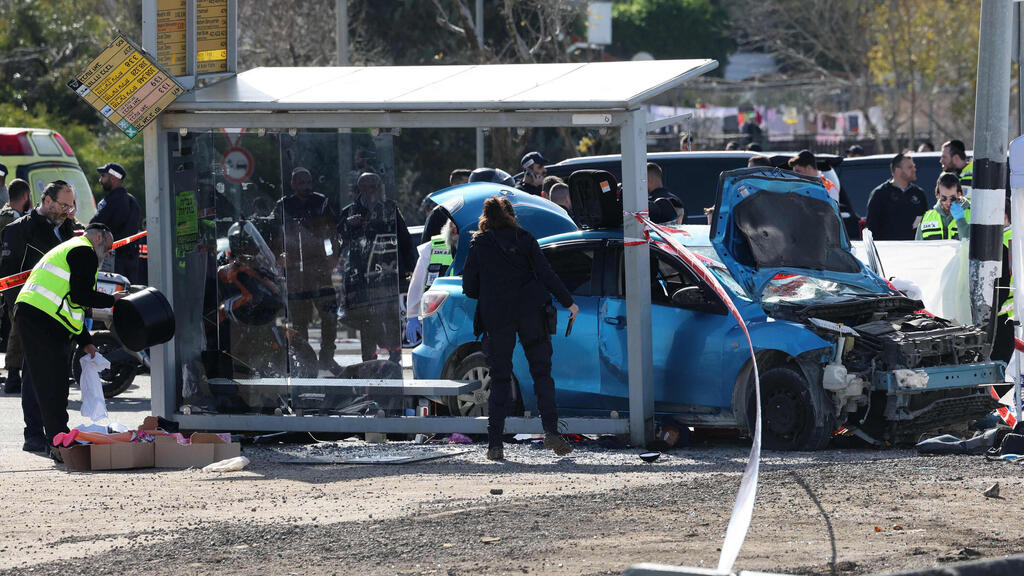 זירת הפיגוע