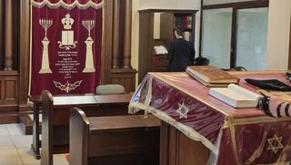 בית הכנסת קומנדו שבתוך בית הספר "שמחה"