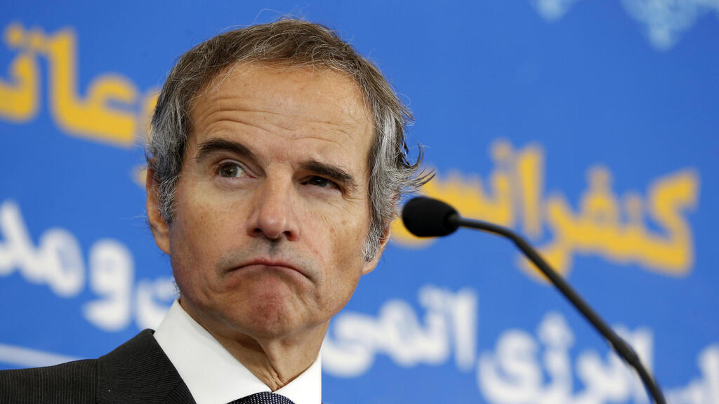 IAEA chief Rafael Grossi. In Iran he was accused of being an “Israeli puppet” (Photo: AP) רפאל גרוסי