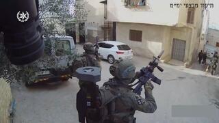 תיעוד: לוחמי הימ"מ בסמטאות מחנה הפליטים ג׳נין בדרכם אל היעד בו הסתתר המבוקש