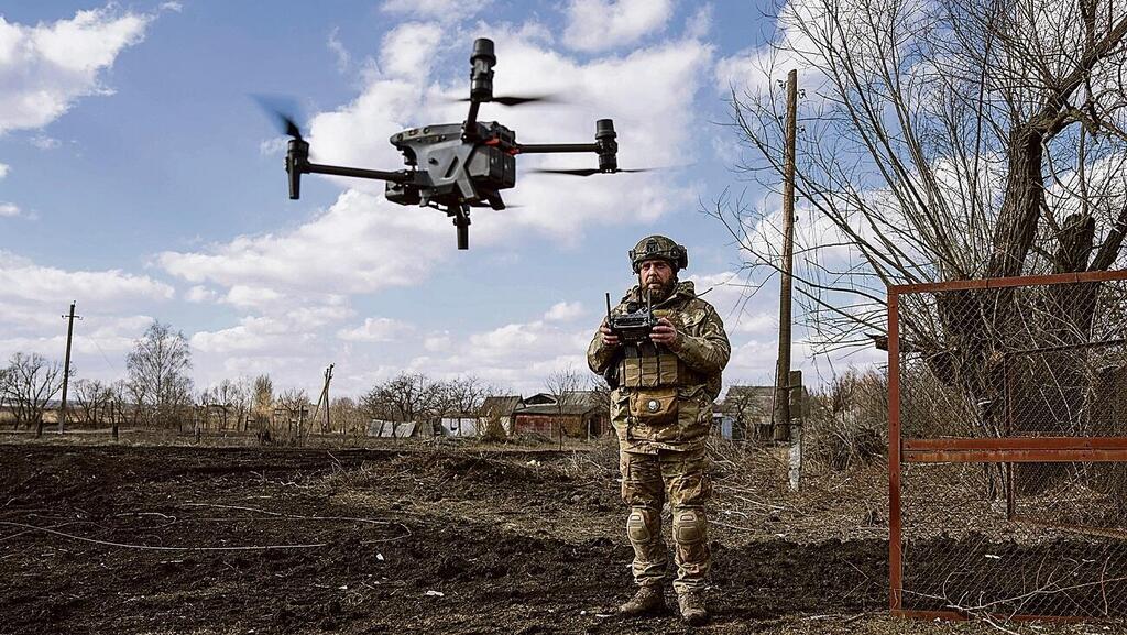 Drone used in the war in Ukraine (Photo: AP) רחפן בשימוש במלחמה באוקראינה