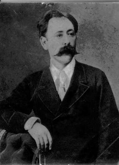 A younger Maurice Hirsch מוריס הירש בצעירותו