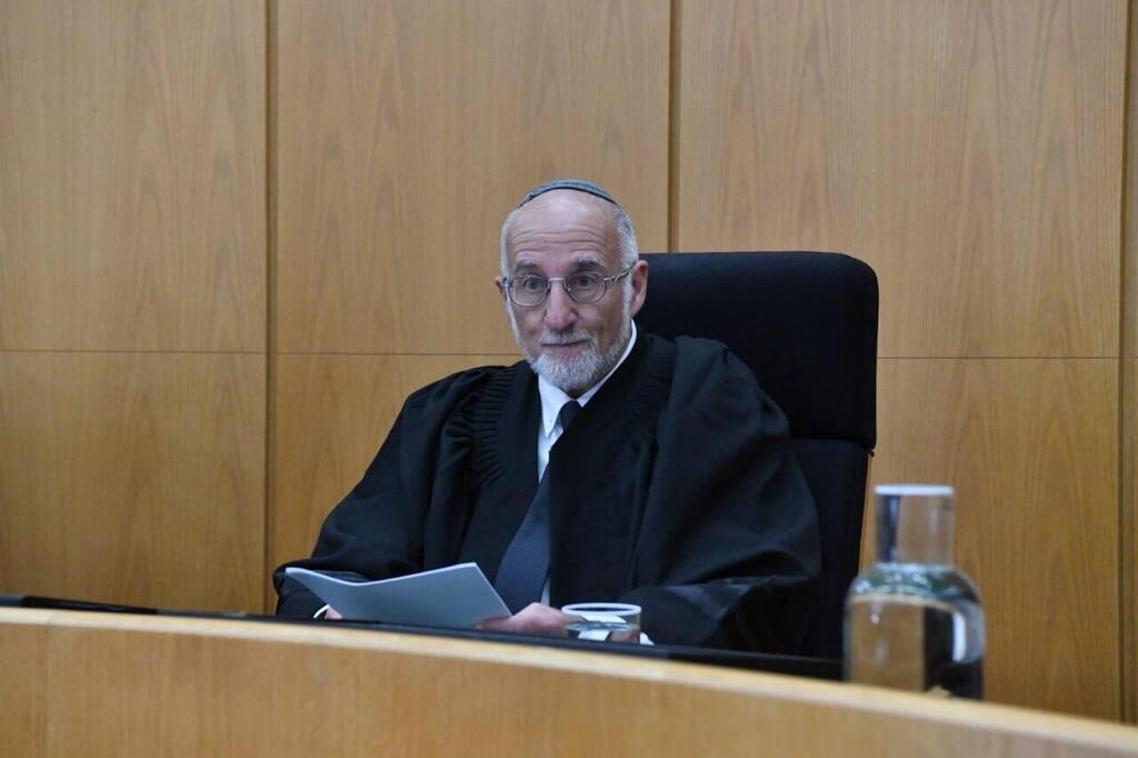 Judge Asher Kula (Photo: Reuven Castro) השופט אשר קולה