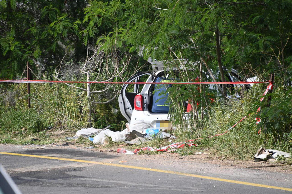הרכב בזירת הפיגוע