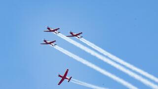 הכנות למטס חיל האוויר ביום העצמאות