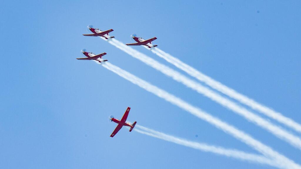 הכנות למטס חיל האוויר ביום העצמאות