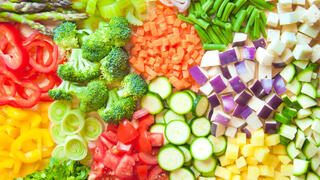 ירקות חתוכים