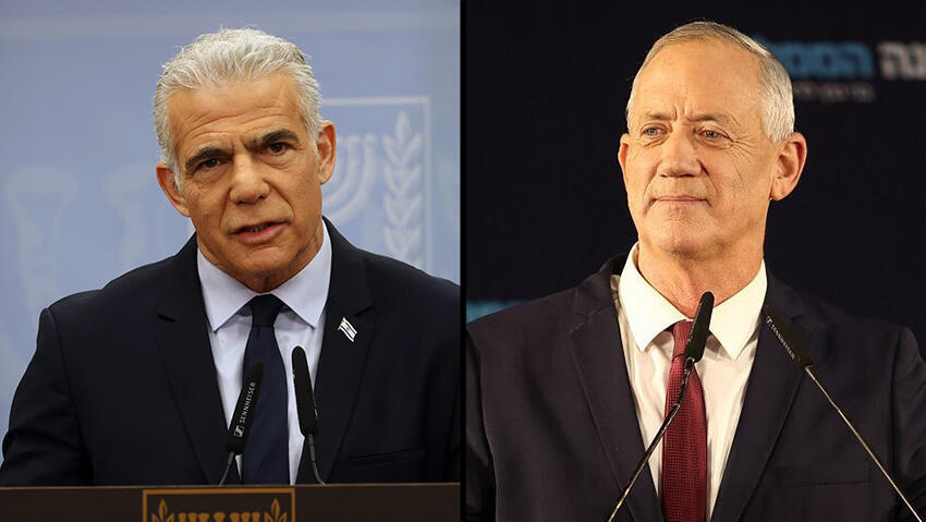 Yair Lapid, Benny Gantz 