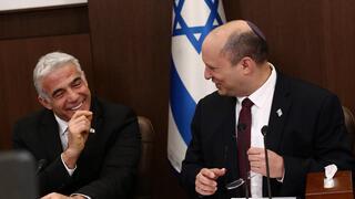 יאיר לפיד ונפתלי בנט