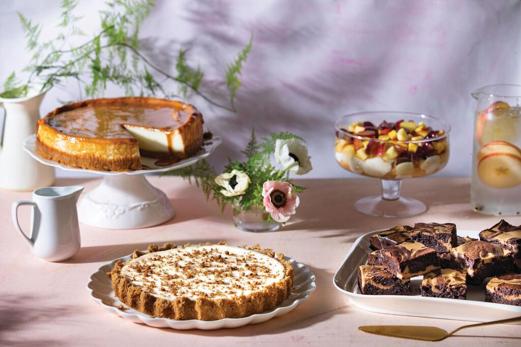 טארט שיבולת שועל עם גבינת ריקוטה וחלווה