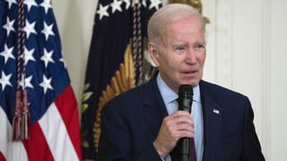 U.S. President Joe Biden speaks at celebration of Jewish American Heritage Month in the White House,