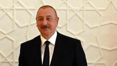 קבלת פנים ל נשיא המדינה יצחק הרצוג בבאקו