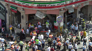 Sbarro pizza shop terror attack in 2001