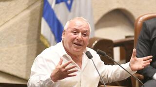 דודי אמסלם במליאת הכנסת