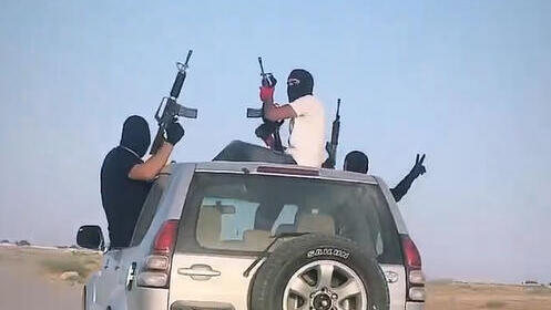 שיירת החמושים שביצעו ירי במהלך שיירה של חתונה בפזורה הבדואית