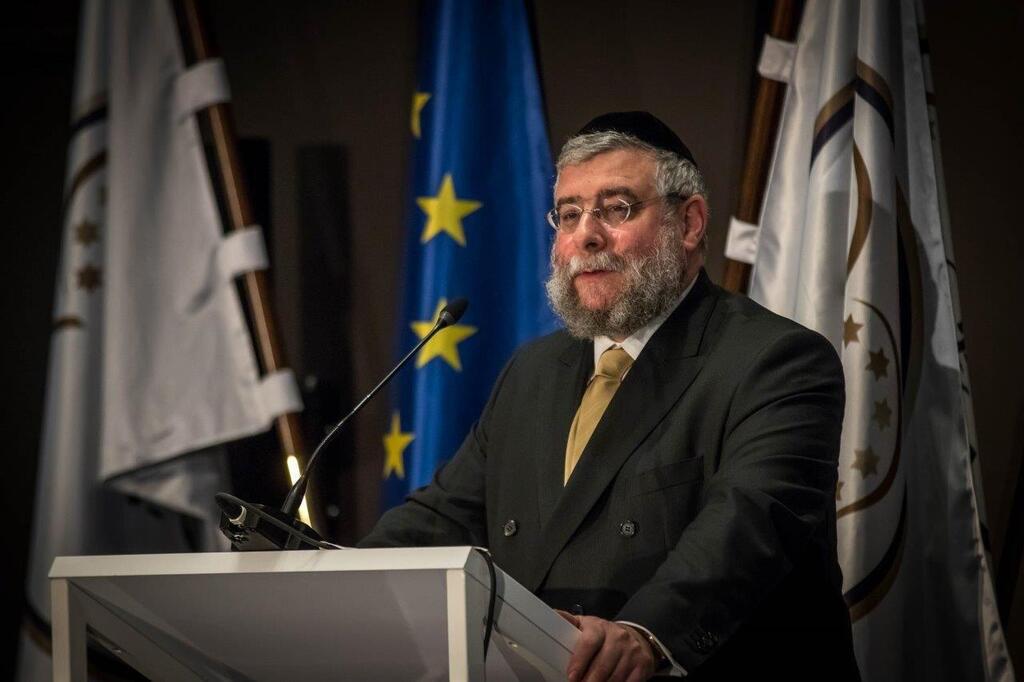 Rabbi Pinchas Goldschmidt (Photo: Eli Atkin) פנחס גולדשמידט הוכרז כסוכן זר