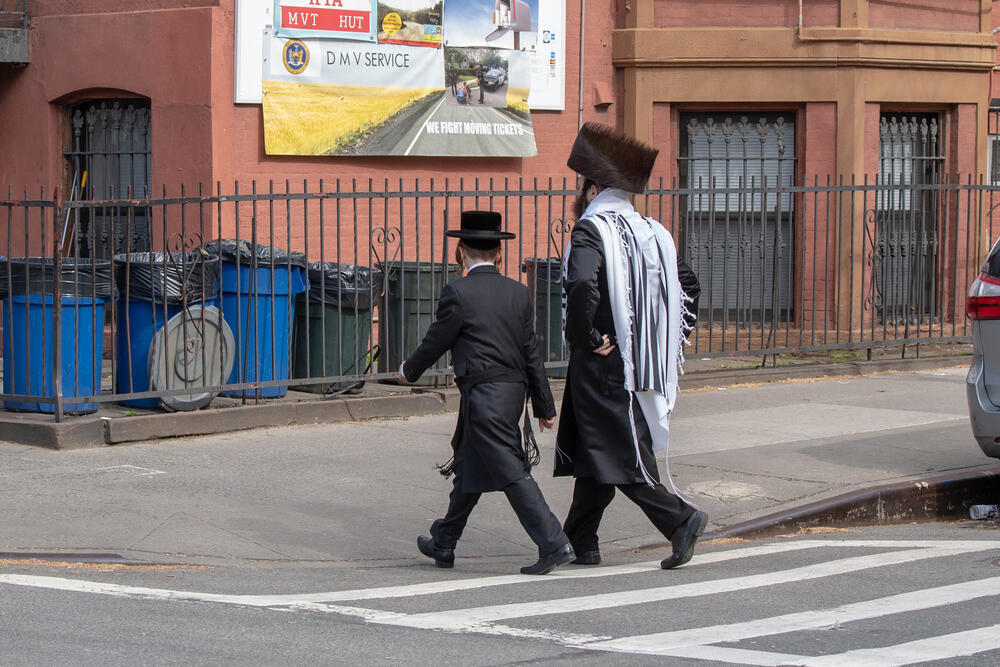 Ultra-Orthodox in New York (Photo: Ron Adar / Shutterstock.com) אילוס יהודים חרדים בברוקלין, ניו יורק, ארה''ב