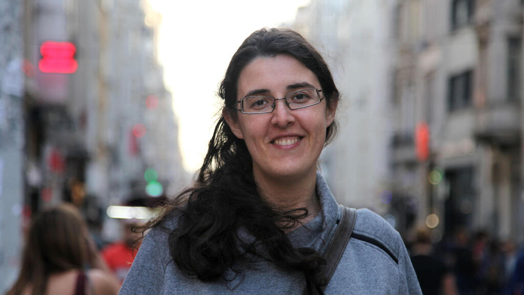 Elizabeth Tsurkov (Photo: Ahmad Mohamad/AFP) אליזבט צורקוב