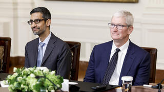 טים קוק וסונדר פיצ'אי