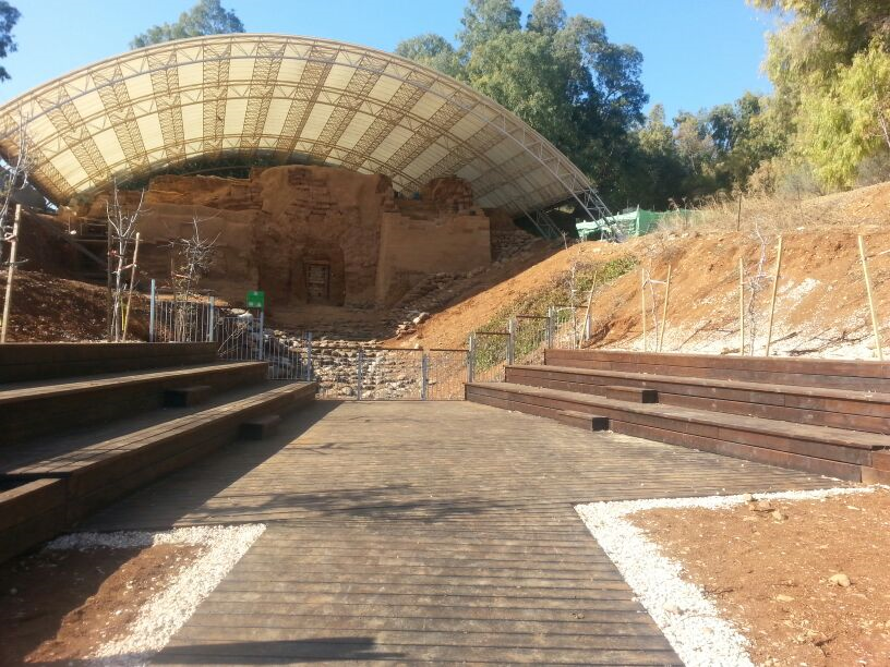 At the end of the route, visitors can also visit the Museum of Nature and Archaeology in Kibbutz Dan (Photo: Tal Liyugenki) השער הכנעני בתל דן