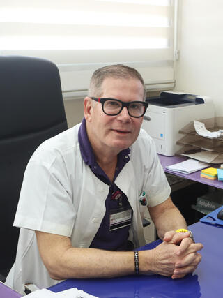 Prof. Yehuda Ullmann (Photo: Gil Nechushtan) פרופ יהודה אולמן
