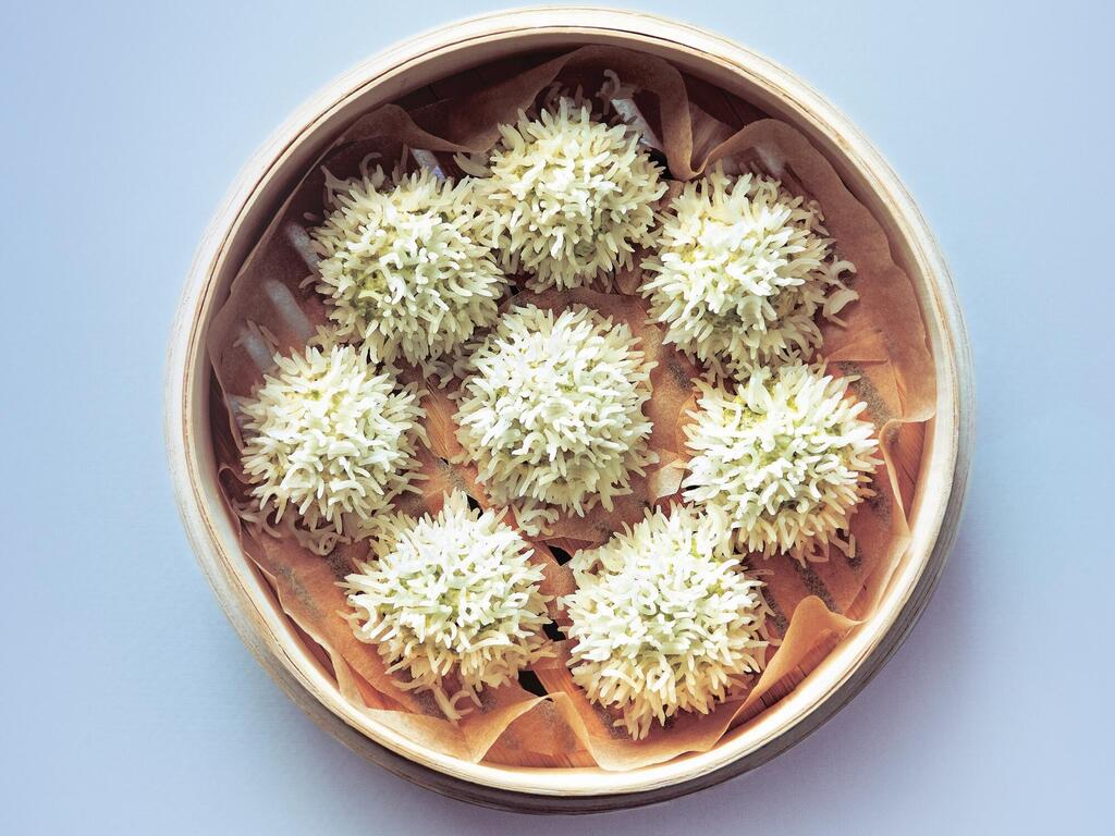 Chicken and rice ball 