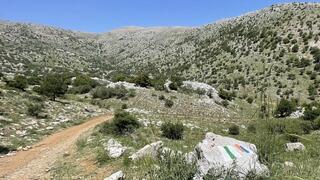 סימון "שביל ישראל" בחרמון