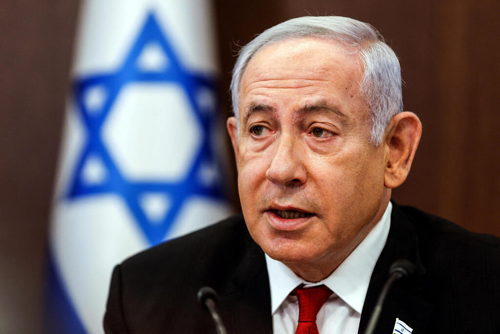 Prime Minister Benjamin Netanyahu (Photo: Reuters/Amir Cohen/Pool) ישיבת ממשלה