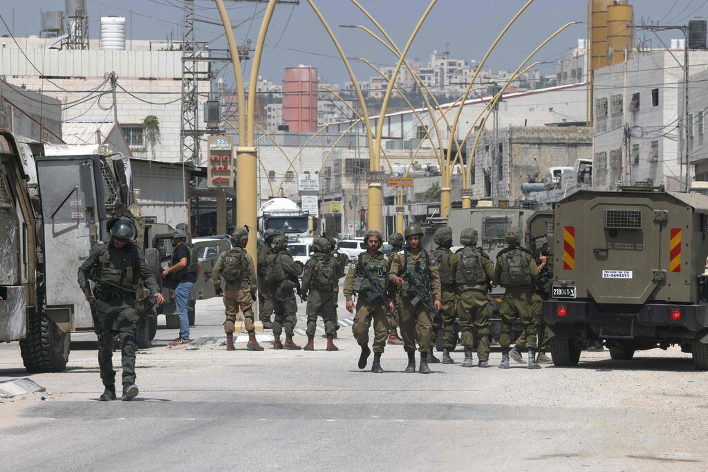 כוחות צה"ל בזירת הפיגוע