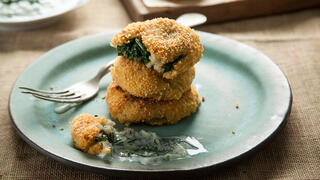 קובה תפוחי אדמה במילוי תרד 